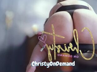 ChristyOnDemand