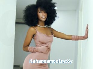 Kahannamontresse