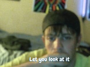 Let_you_look_at_it
