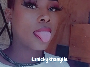 Lsnickykhanyile