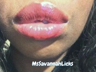 MsSavannahLicks