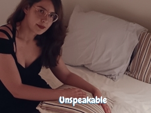 Unspeakable