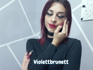 Violettbrunett
