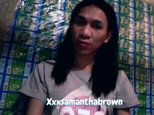 Xxxsamanthabrown